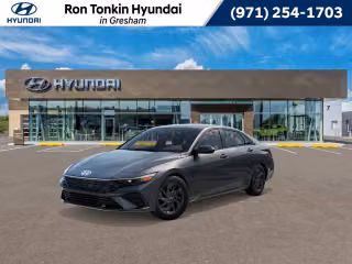 2026 Hyundai Elantra Hybrid Blue