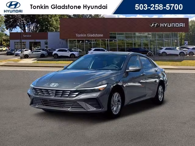 2026 Hyundai Elantra Hybrid Blue