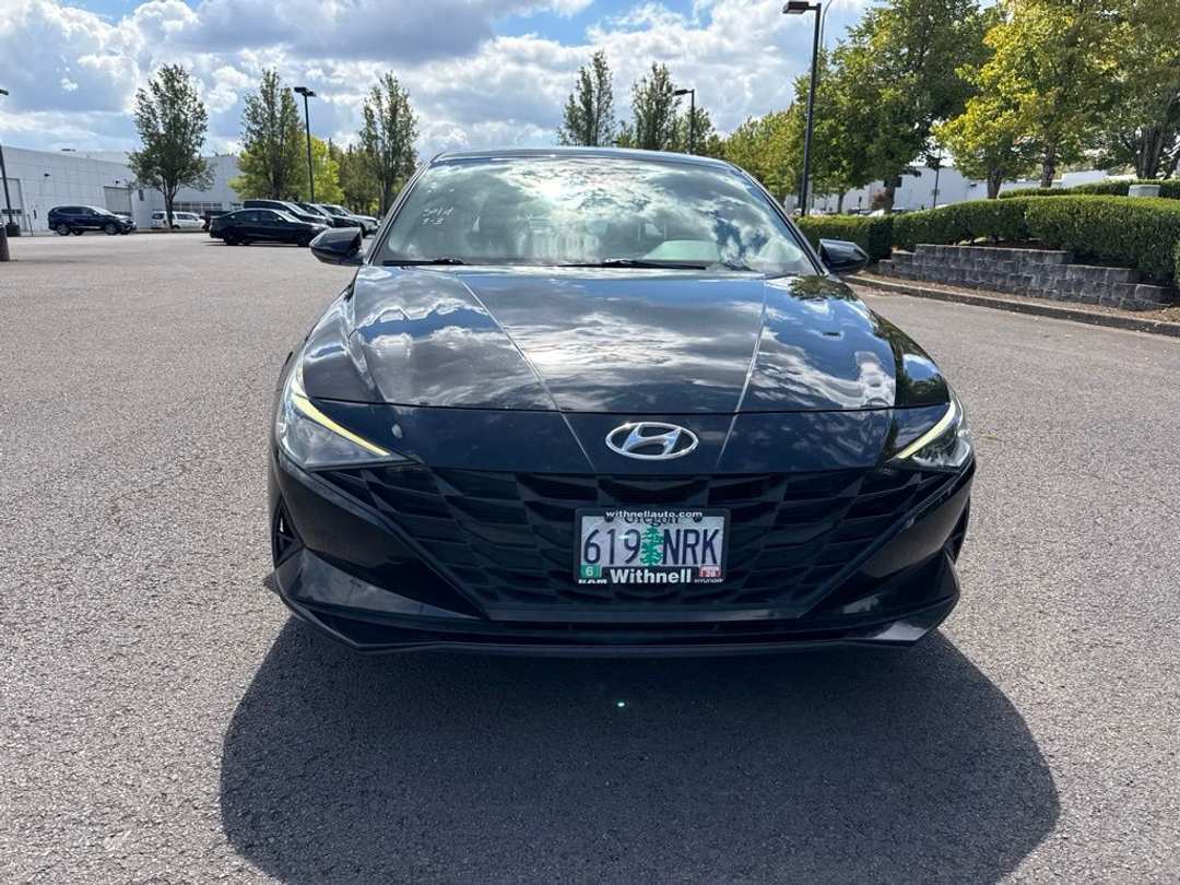 2022 Hyundai Elantra Hybrid Blue - Image 2