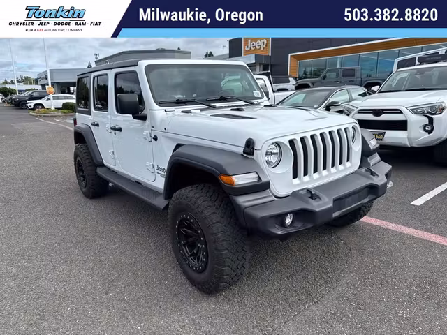 2020 Jeep Wrangler Unlimited Sport S