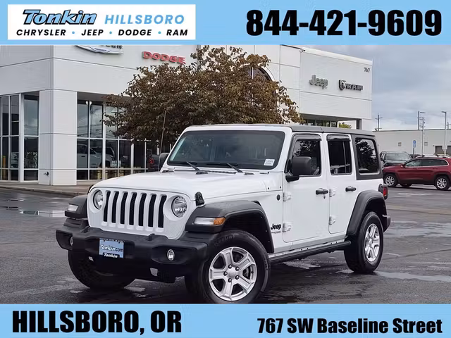 2022 Jeep Wrangler Unlimited Sport S