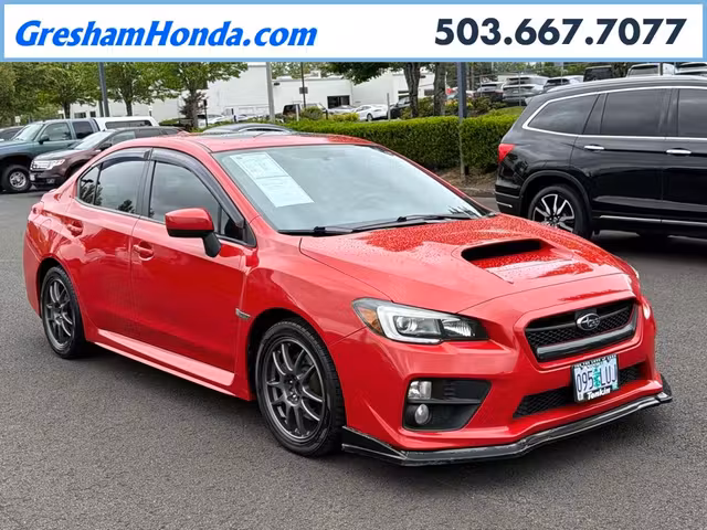 2015 Subaru Impreza WRX