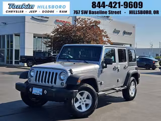 2018 Jeep Wrangler Jk Unlimited Sport