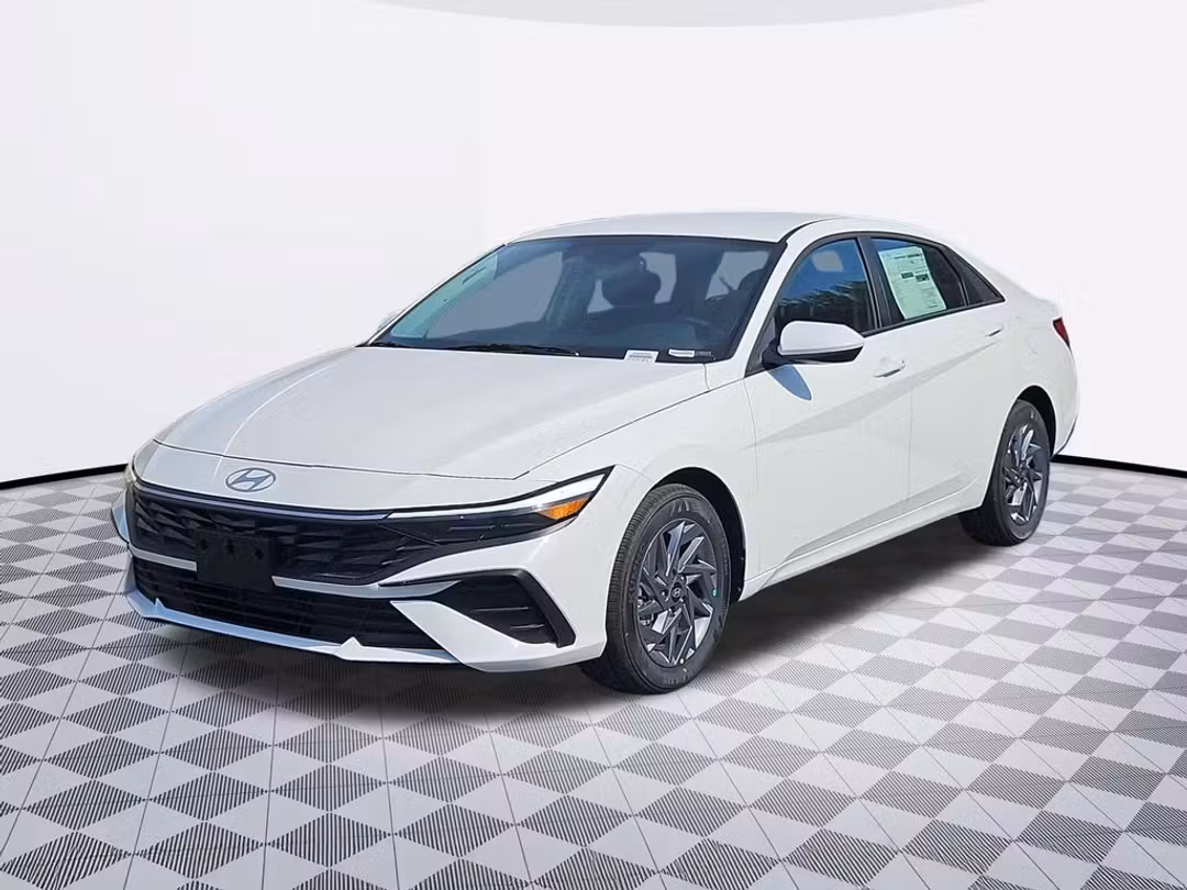 2026 Hyundai Elantra Hybrid Blue - Image 2
