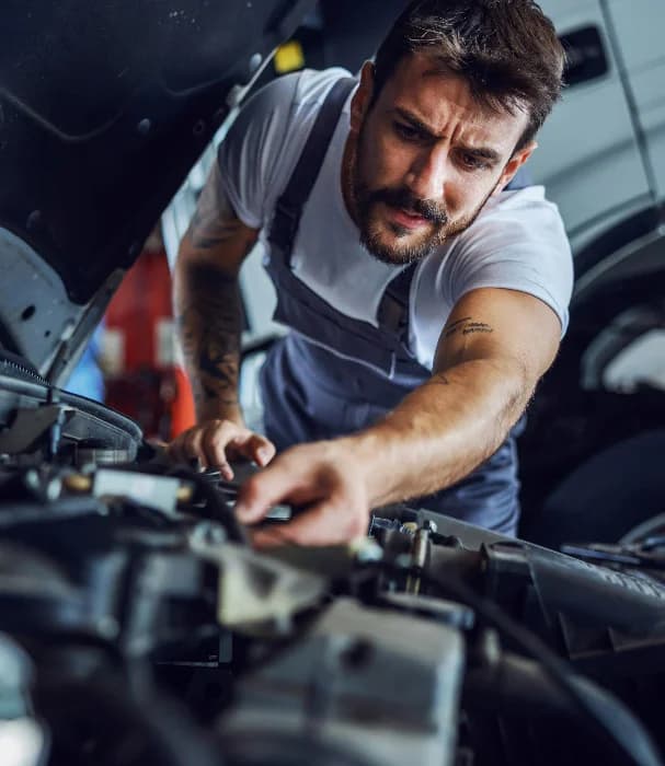 Automotive Technician at Work