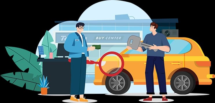 Buy Center Process Illustration